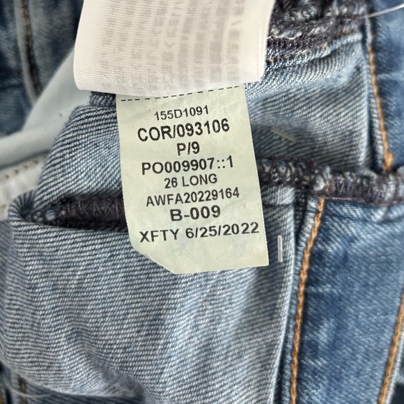 Abercrombie & Fitch Super Skinny Ankle High Rise Jeans Womens 26/2L Blue Denim - Picture 11 of 13
